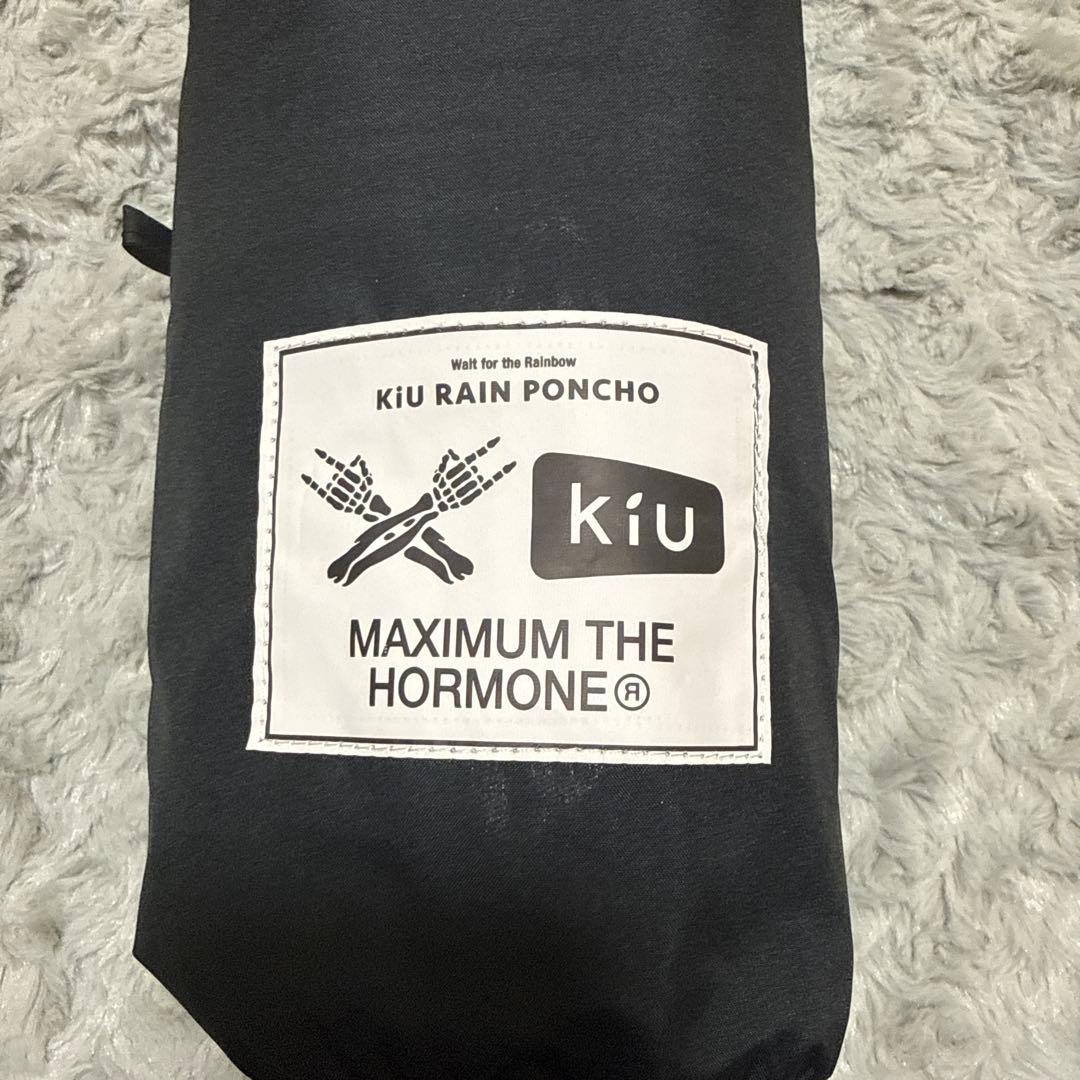 マキシマム ザ ホルモン　kiu x コラボ ポンチョ