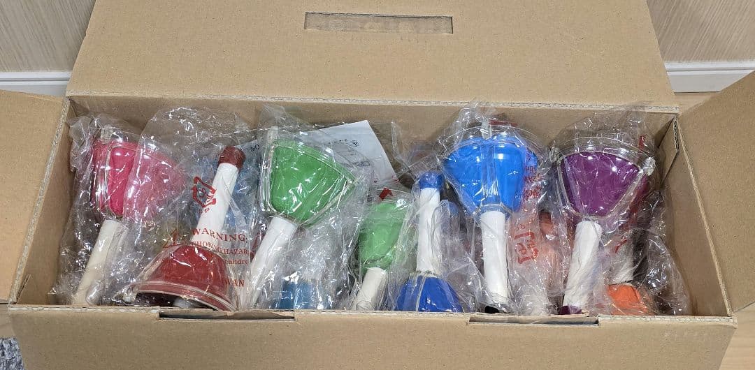 KC ミュージックベル ハンドベル 20音 MB-20K/MU マルチカラー