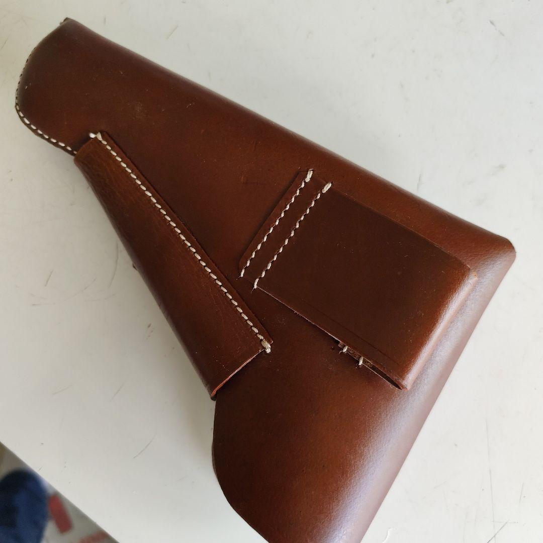 タナカ ブローニングハイパワー M1935 レストア品 レザーホルスターセット