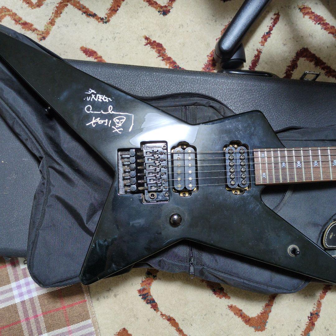 EDWARDS アンチャン　エレキギター サイン入り