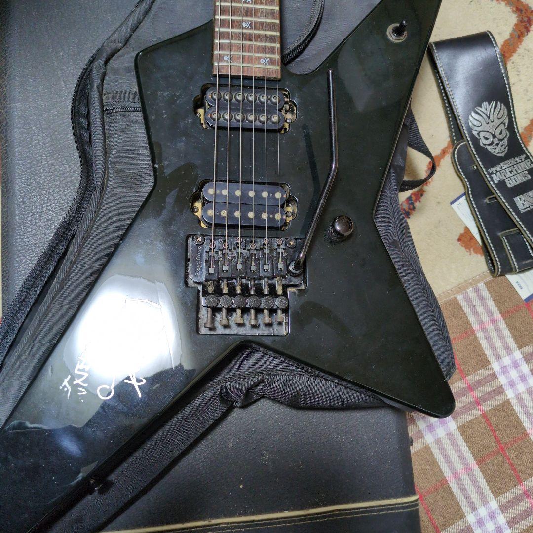 EDWARDS アンチャン　エレキギター サイン入り