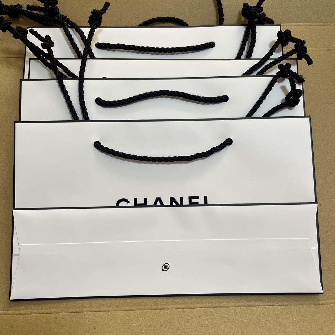 CHANEL シャネル ショッパー 紙袋 中サイズ　200枚