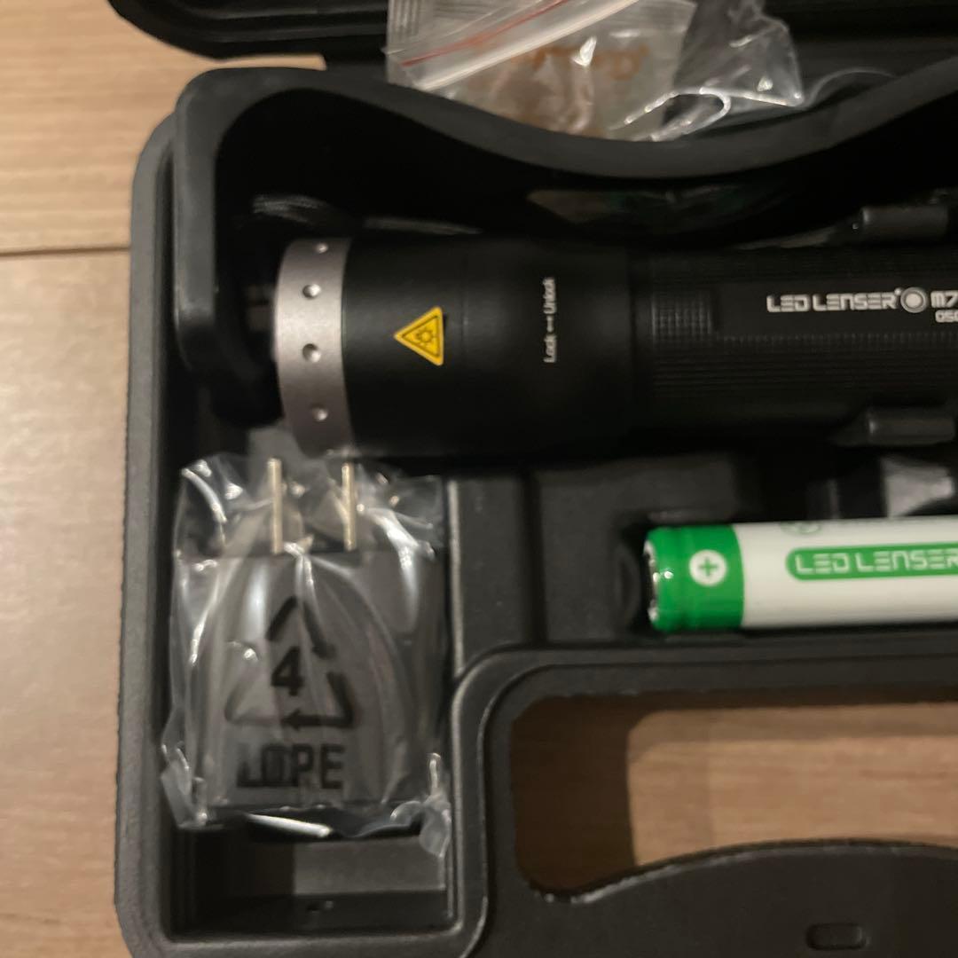 LED LENSER M7RX 懐中電灯 セット