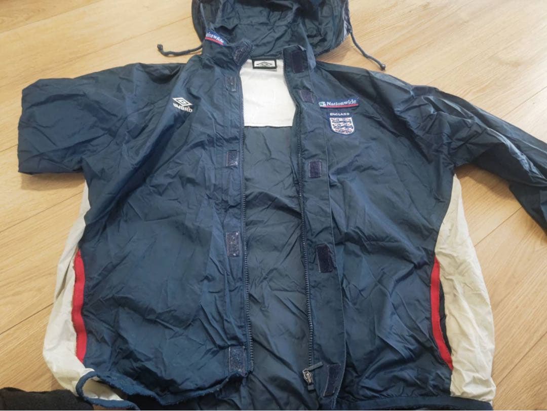 希少！当時物！イングランド代表 アンブロ ナイロンジャケット