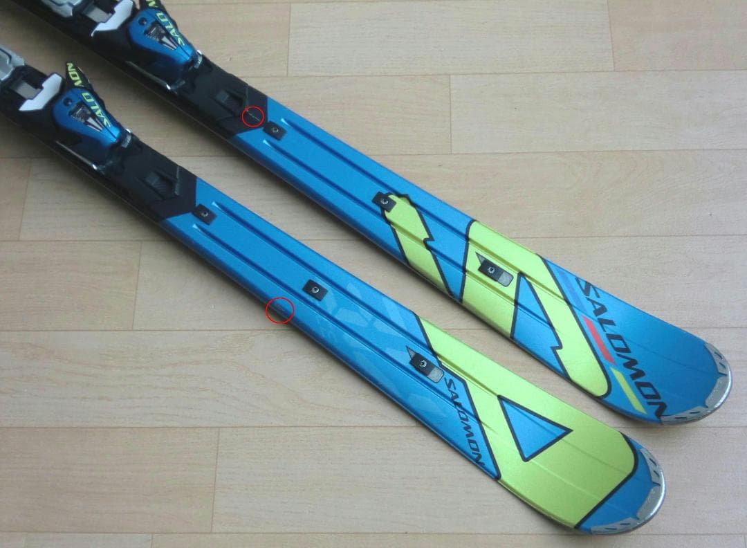 ■送料無料■サロモン■3V RACE■160cm■Z14 調整ビン付■メンテ付■