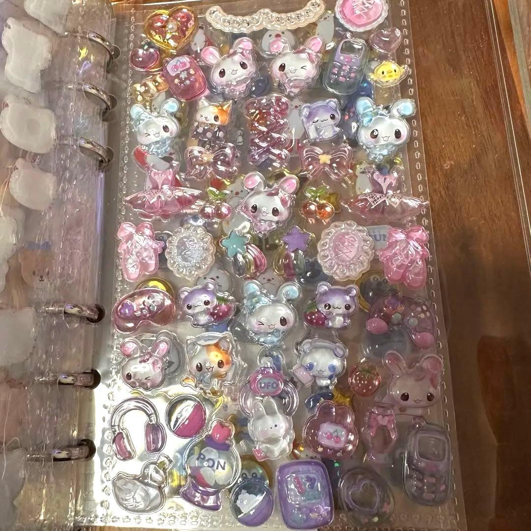 正規品　シール帳　完成品　ボンボンドロップシール　たまごっち　ディズニー　しずく