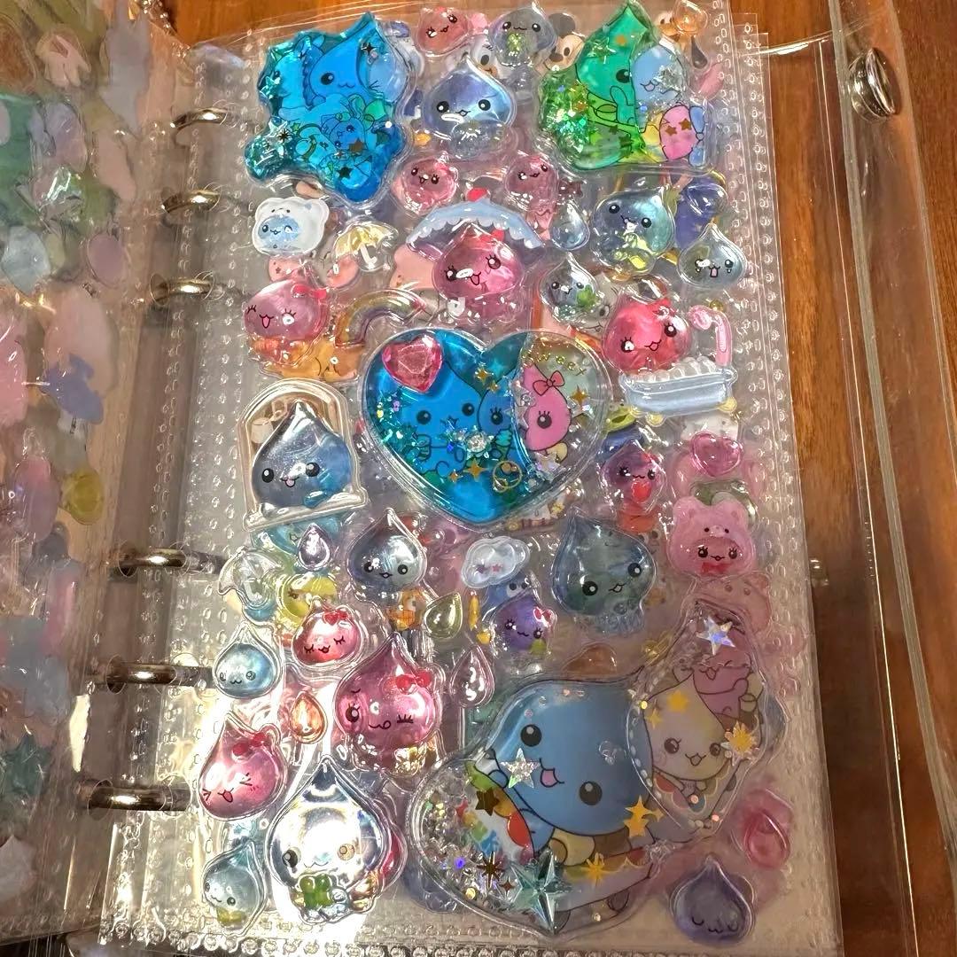 正規品　シール帳　完成品　ボンボンドロップシール　たまごっち　ディズニー　しずく
