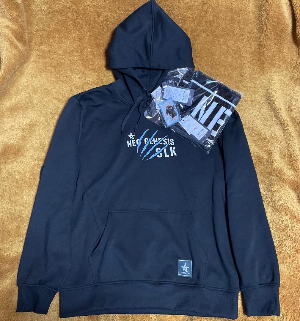 LL　スターダム　スターライト・キッド　プルパーカー　タオル・ステッカー付、他L