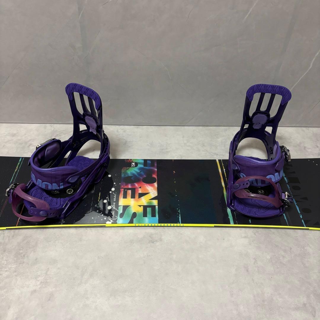 サロモン2点セット　SEQUENCE + スノーボード　Wax済