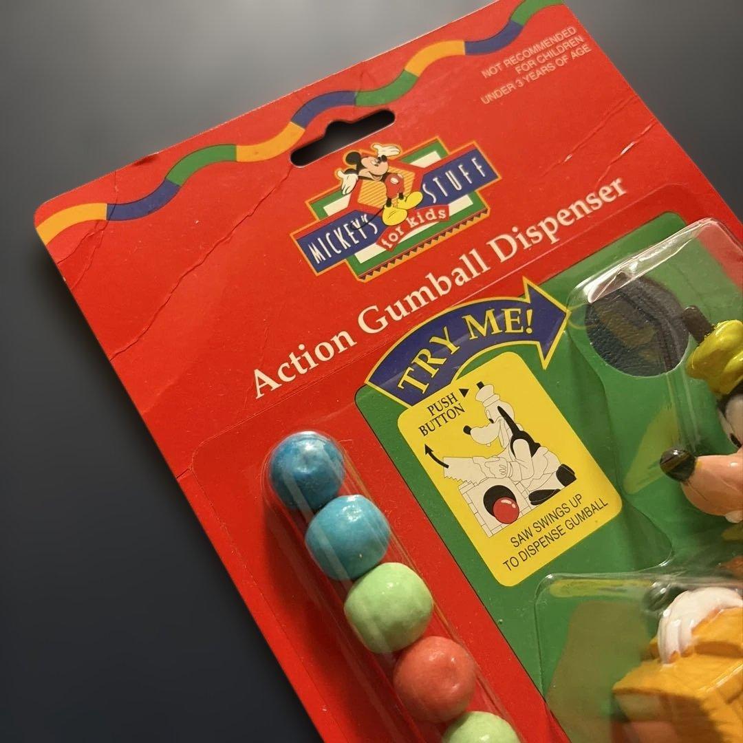 ●1998年　ディズニー　アクションガムボールディスペンサー　ガムボールマシーン