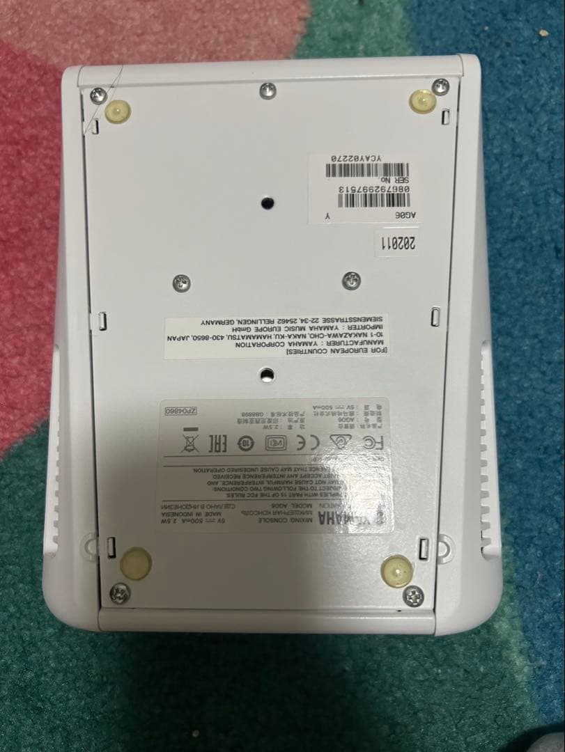 Yamaha AG06 USBオーディオインターフェース