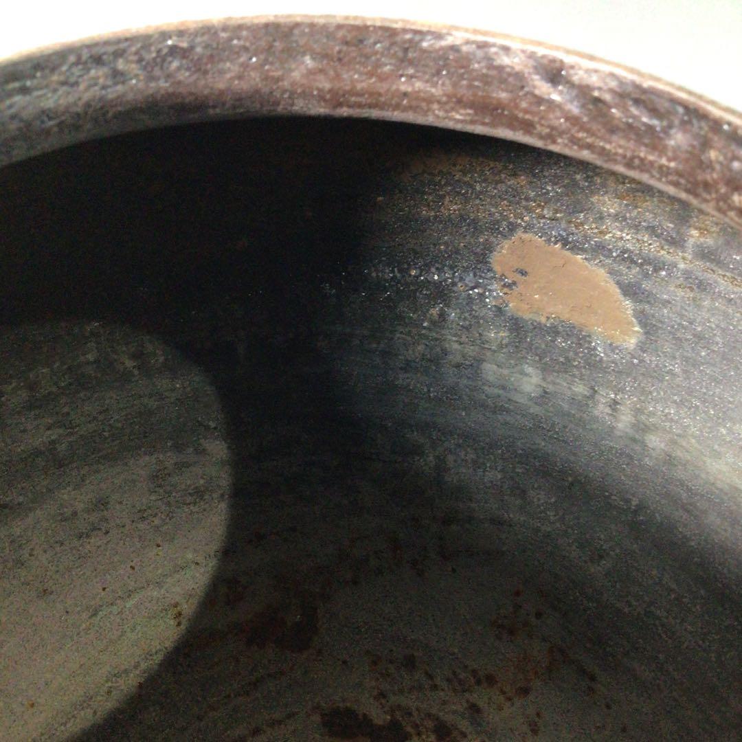 Ｒ８２２　茶釜　『釜師　菊地政光造』『阿弥陀堂釜』　共箱　茶道具