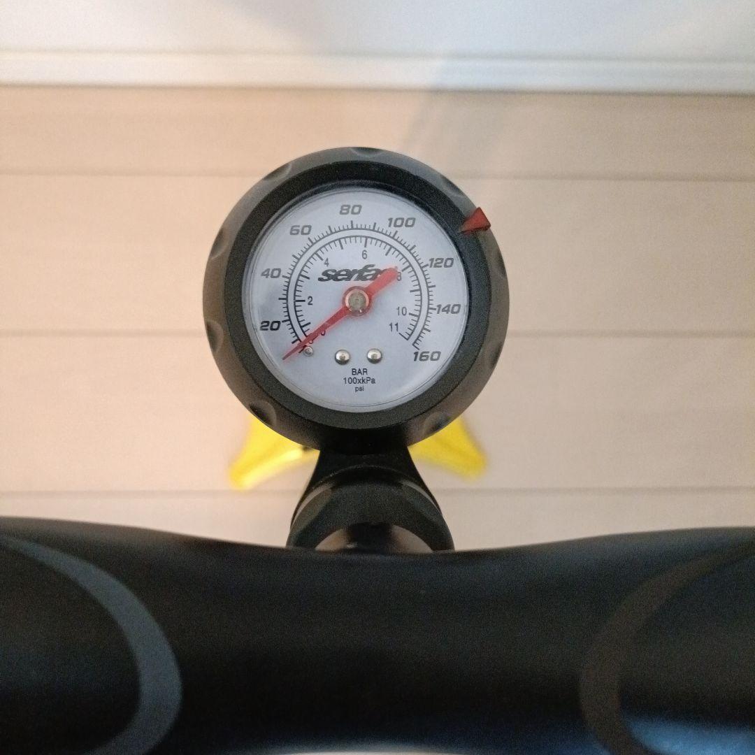 サーファス(Serfas)空気入れFP-200+Hirameポンプヘッド縦型