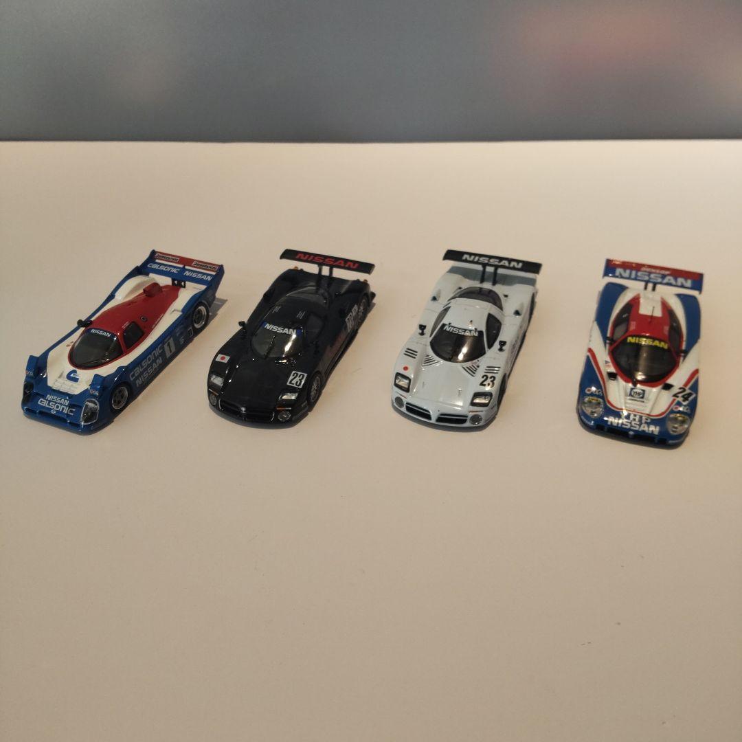 京商　日産　レースカー　1/64　4台セット