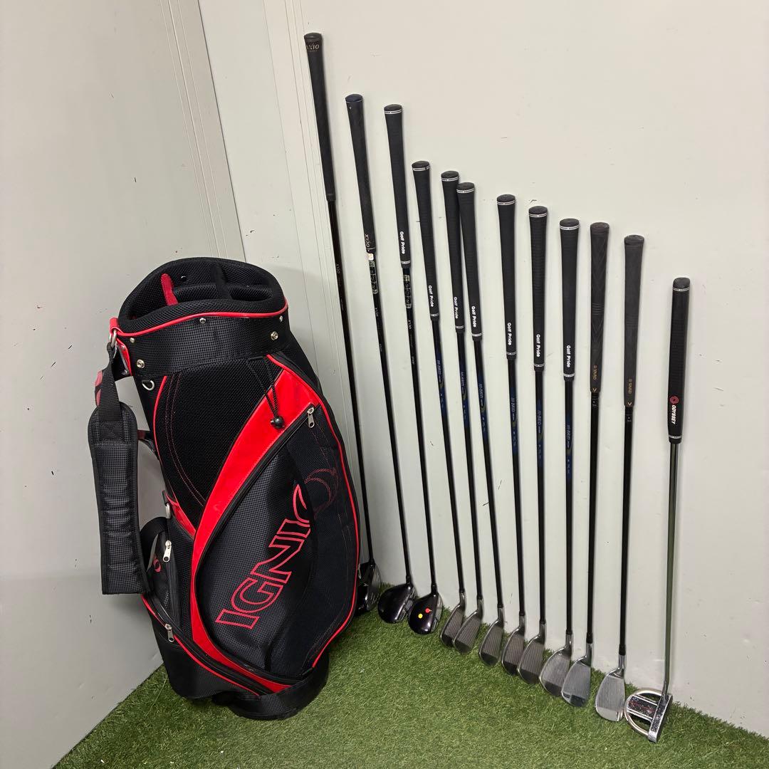 メンズゴルフクラブセット　【XXIO】【ゼクシオ】【ゲージデザイン】【IGNIO