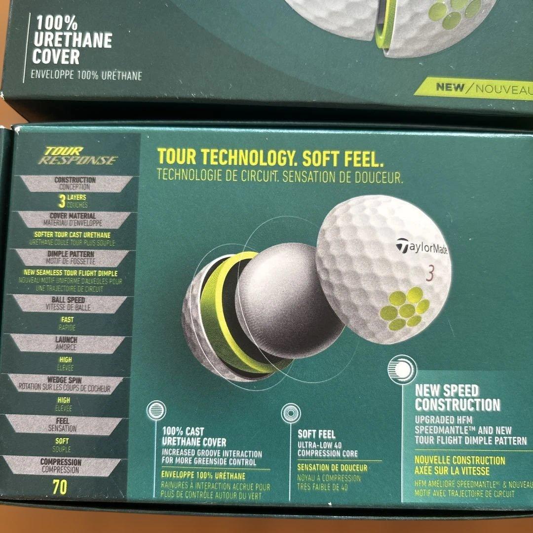 TaylorMade Tour Response ゴルフボール 18球　ハワイ