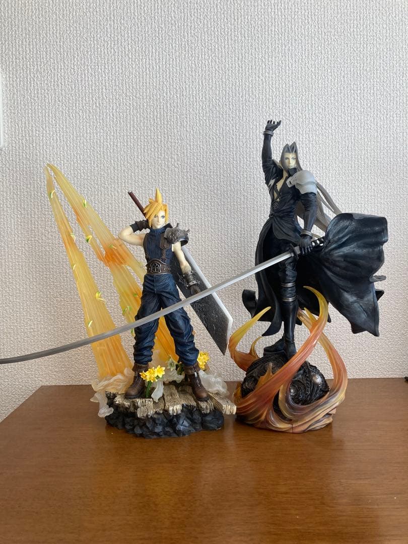 スタティックアーツ　クラウド、セフィロスセット　箱無し