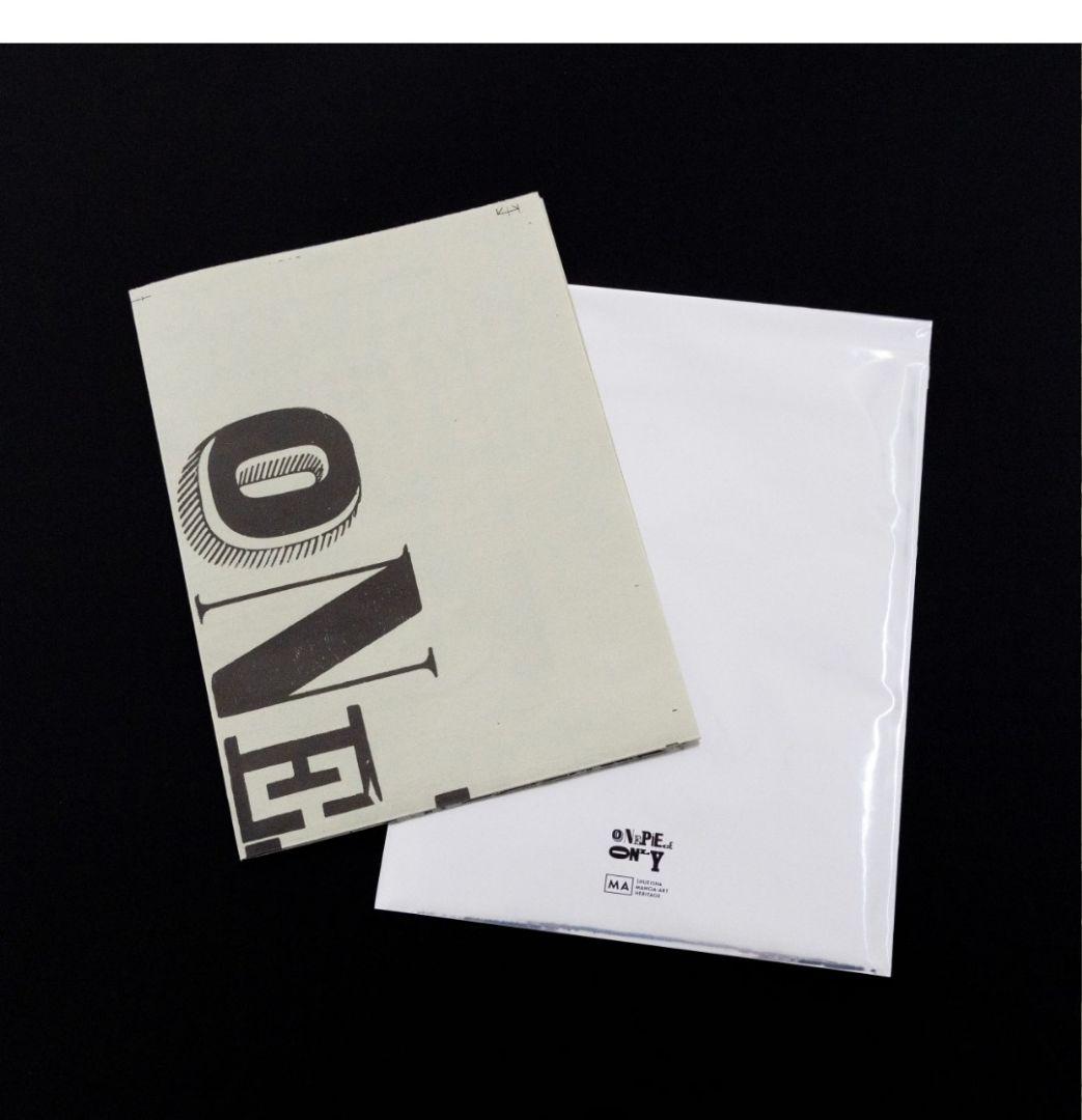 尾田栄一郎 ONE PIECE ONLY 活版印刷ポスター ランダムパッケージ