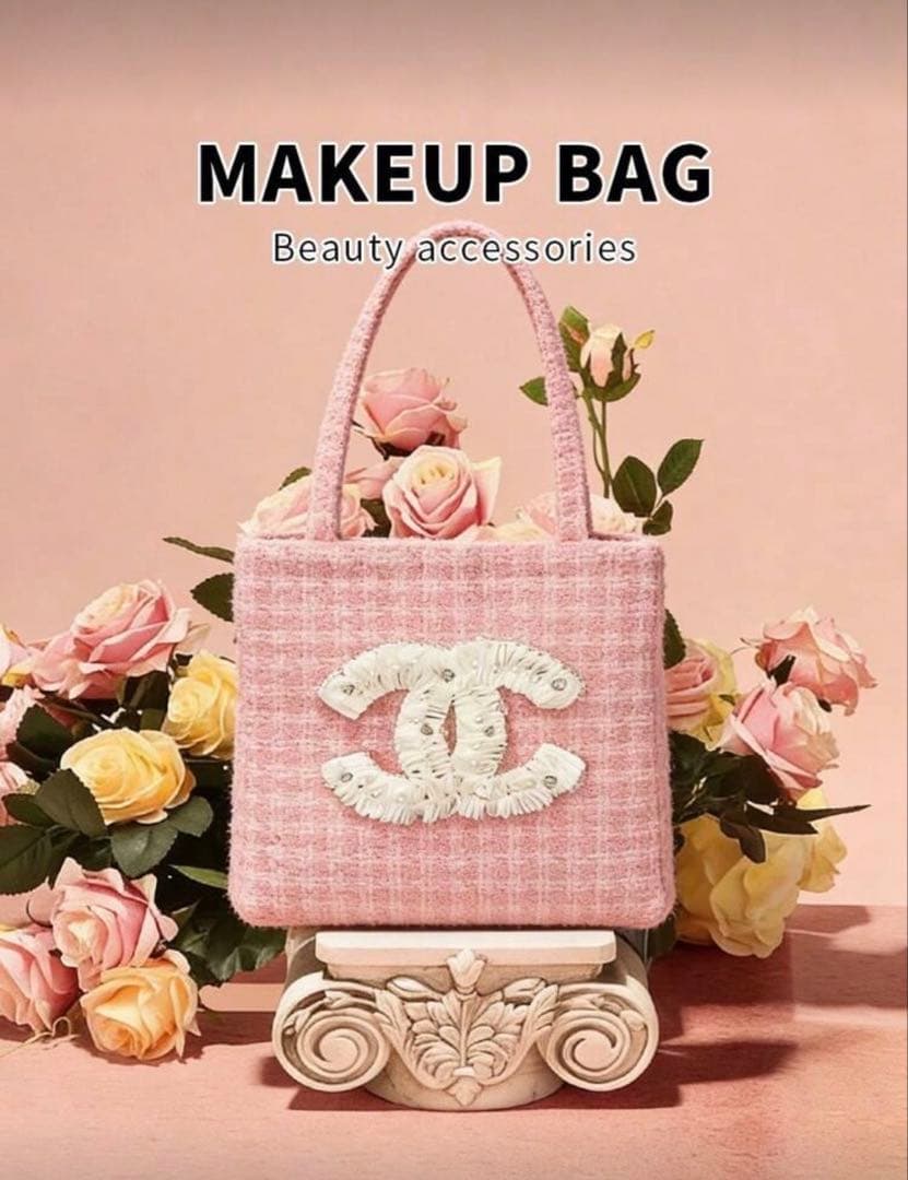 新品未使用 最安値 CHANELピンクトートバッグ　ビッグココマーク シャネル