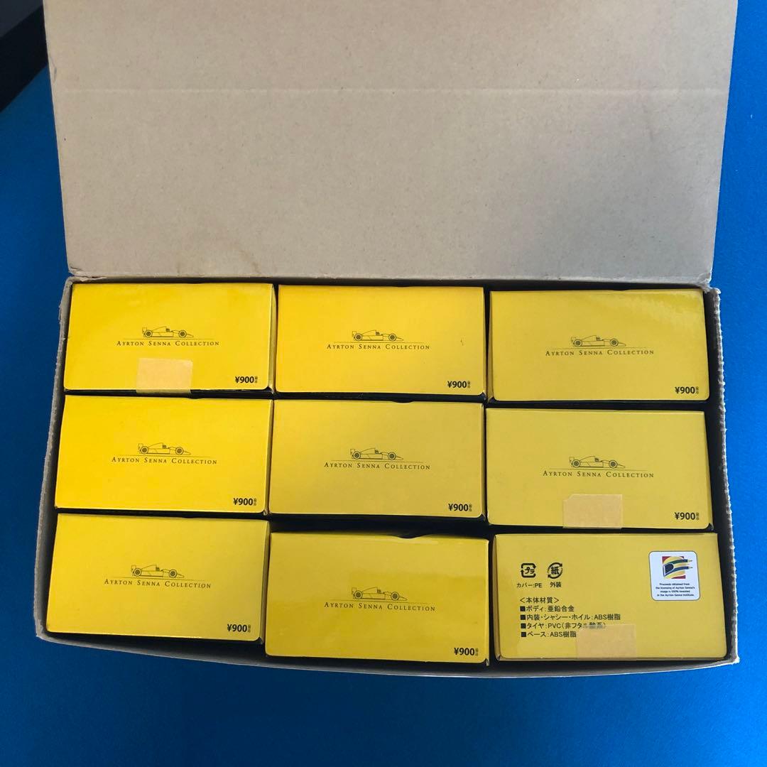 京商　1/64 アイルトン・セナ コレクション 8台セットフルコンプ