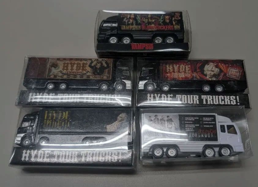 HYDE　ラルク　VAMPS ミニカー5個セット　新品未使用品