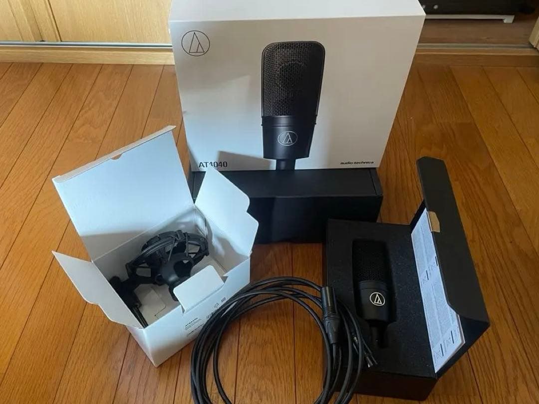 【美品】Audio-Technica AT1010 コンデンサーマイク