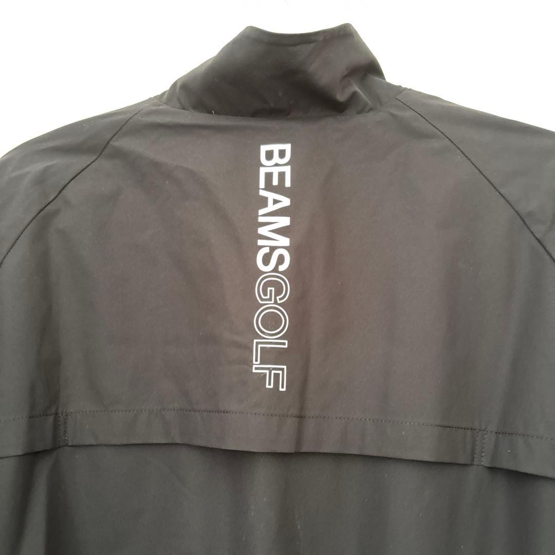 【BEAMS GOLF】レディース ブラック ブルゾン ジャケット Lサイズ