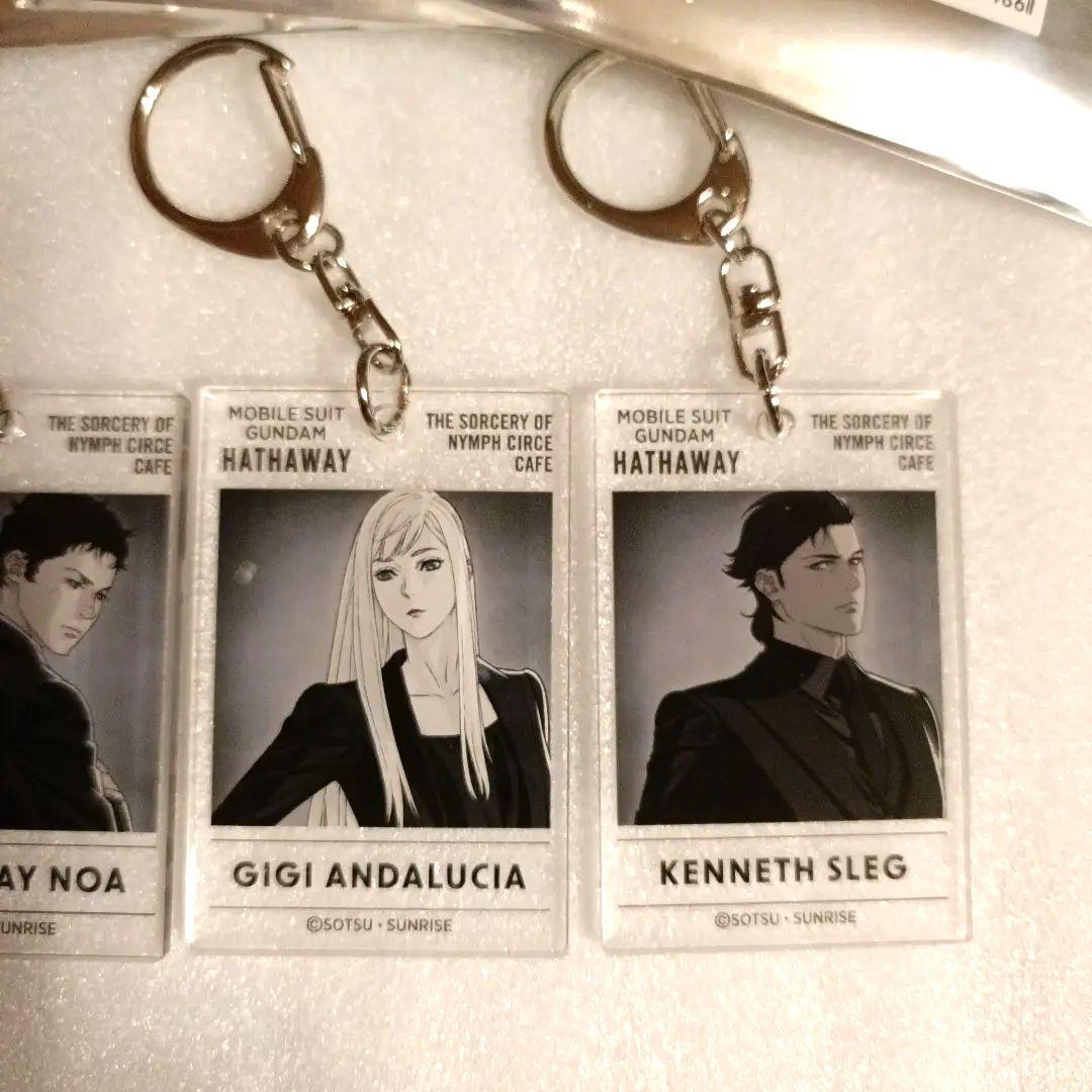閃光のハサウェイ キルケーの魔女 ソラマチコラボカフェ　アクリルキーホルダー