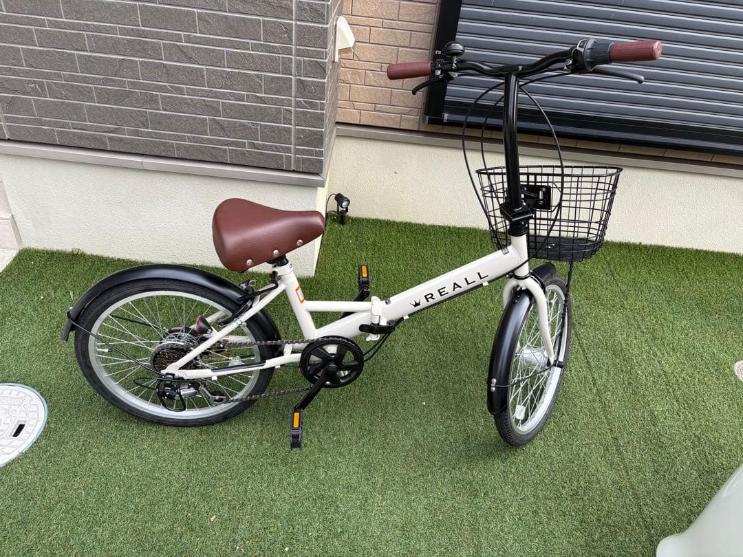 【引き取り限定】◾️美品◾️ オートライト 折りたたみ自転車 6段変速