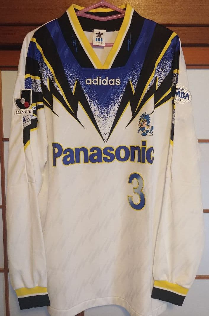 94-95ガンバ大阪カップ戦用2nd　長袖 選手支給品