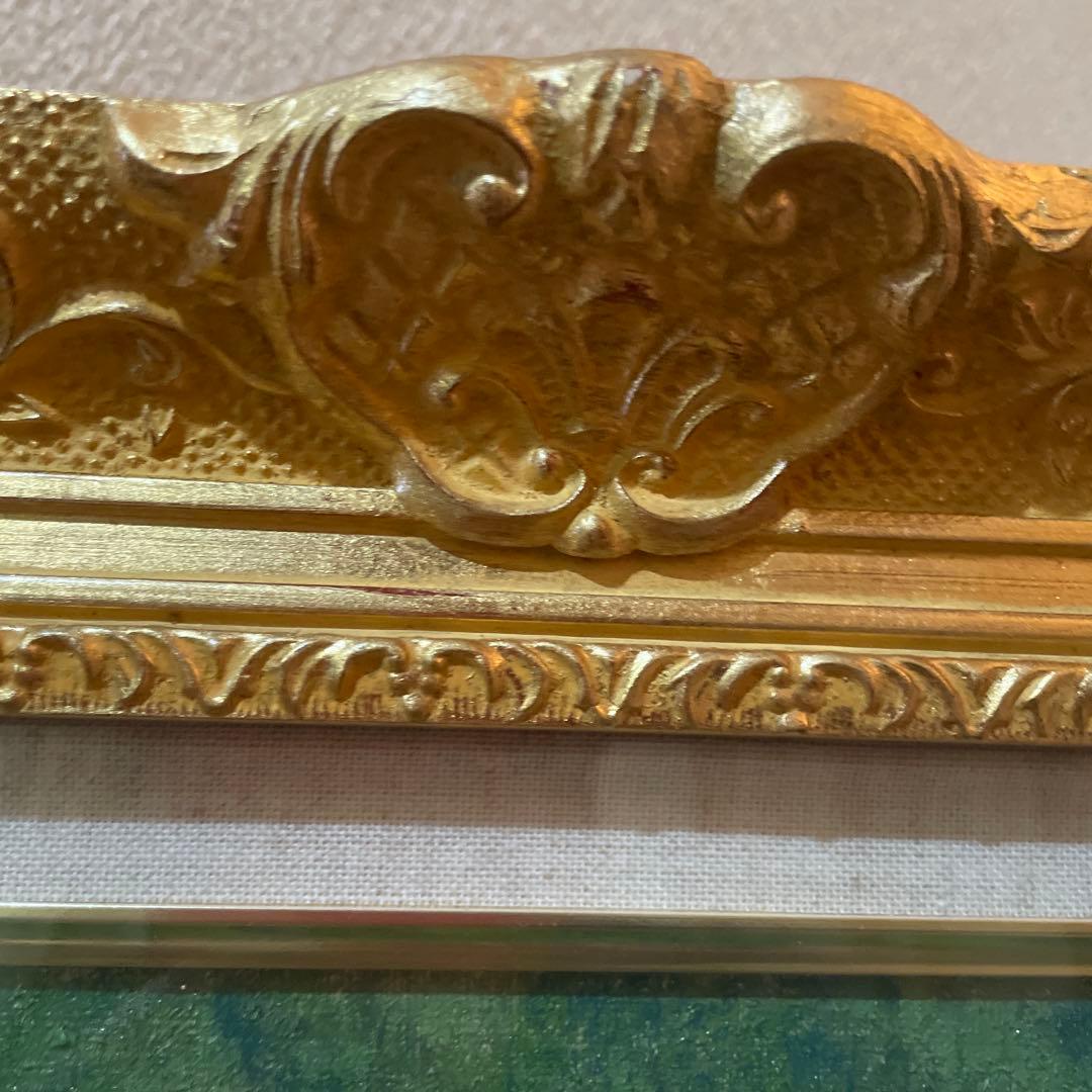 古城　肉筆　油彩　絵画　勝呂隆光　風景画 美術品　インテリア　真作　F3号