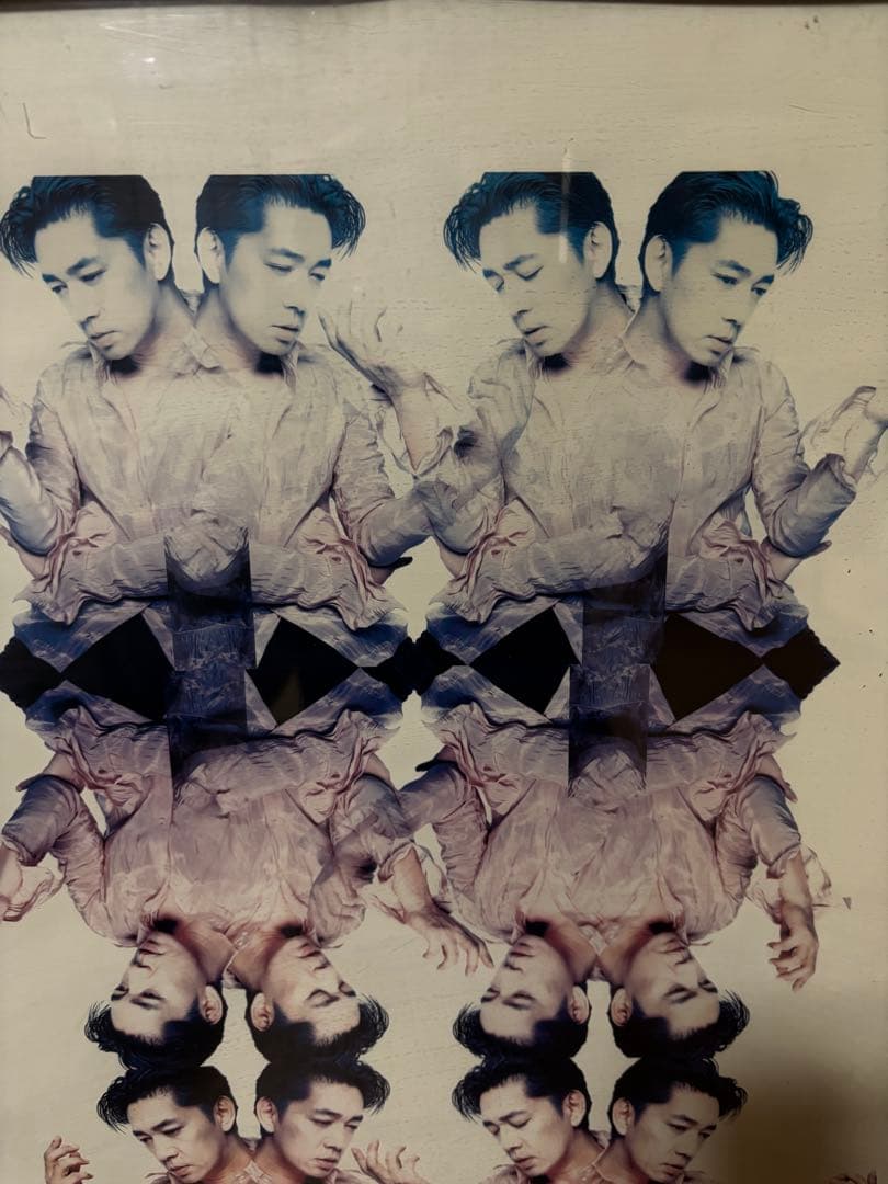 坂本龍一ポスター　フレーム入り