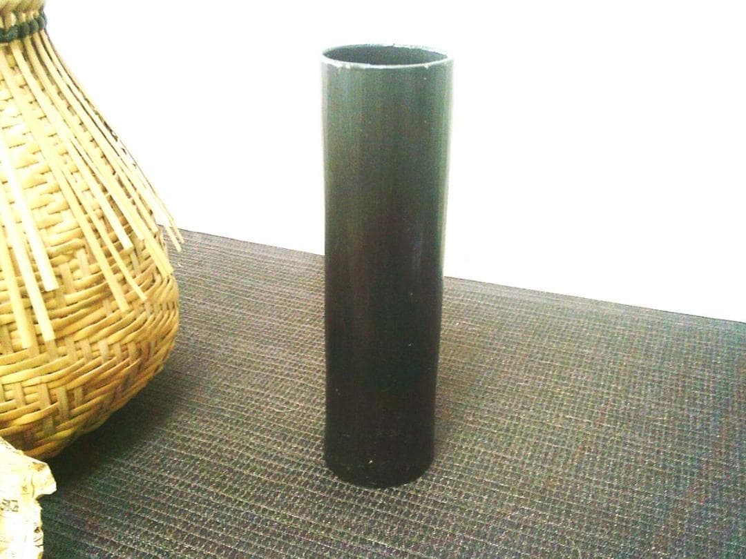 高級感有り！【竹籠　花籠　竹細工　花入　花器　彫り銘・E23・茶道】★インテリア