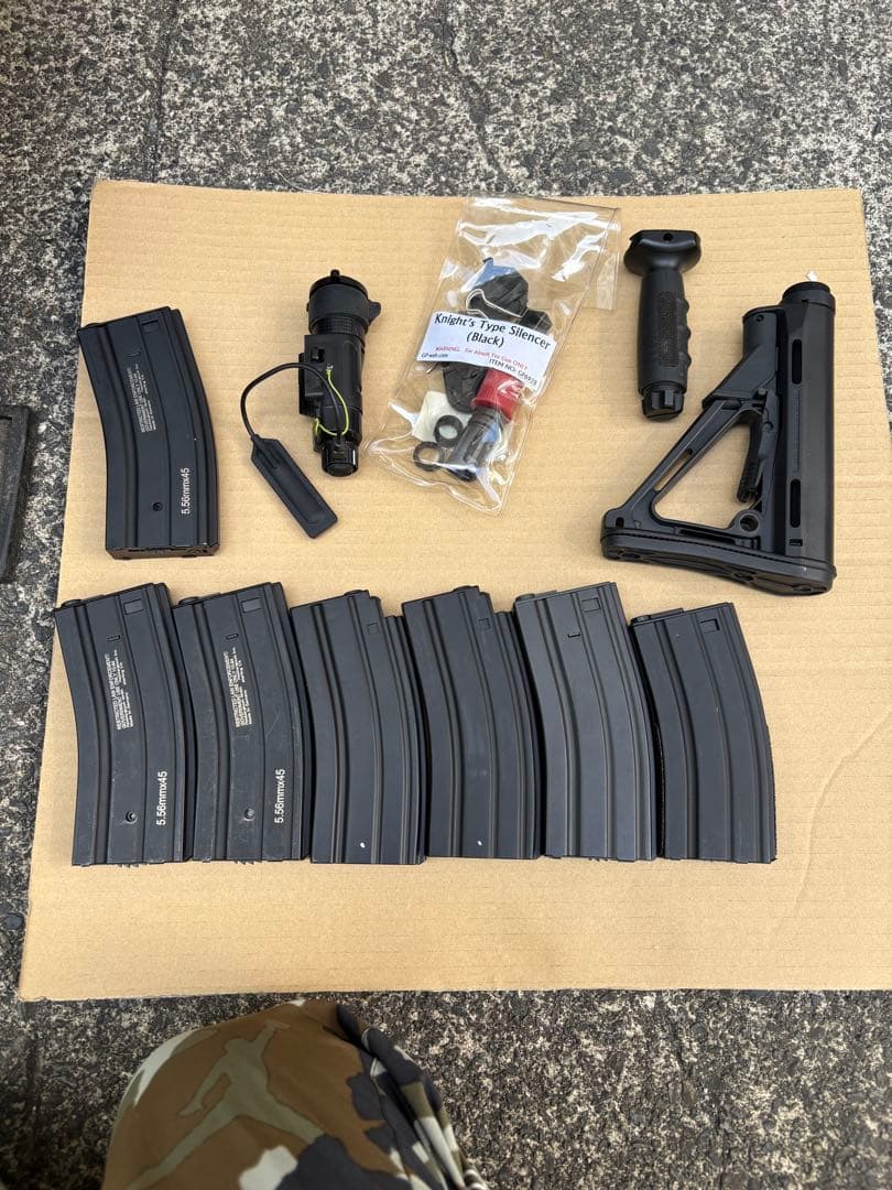 東京マルイ　m4a1次世代電動ガン 付属アイテム多々