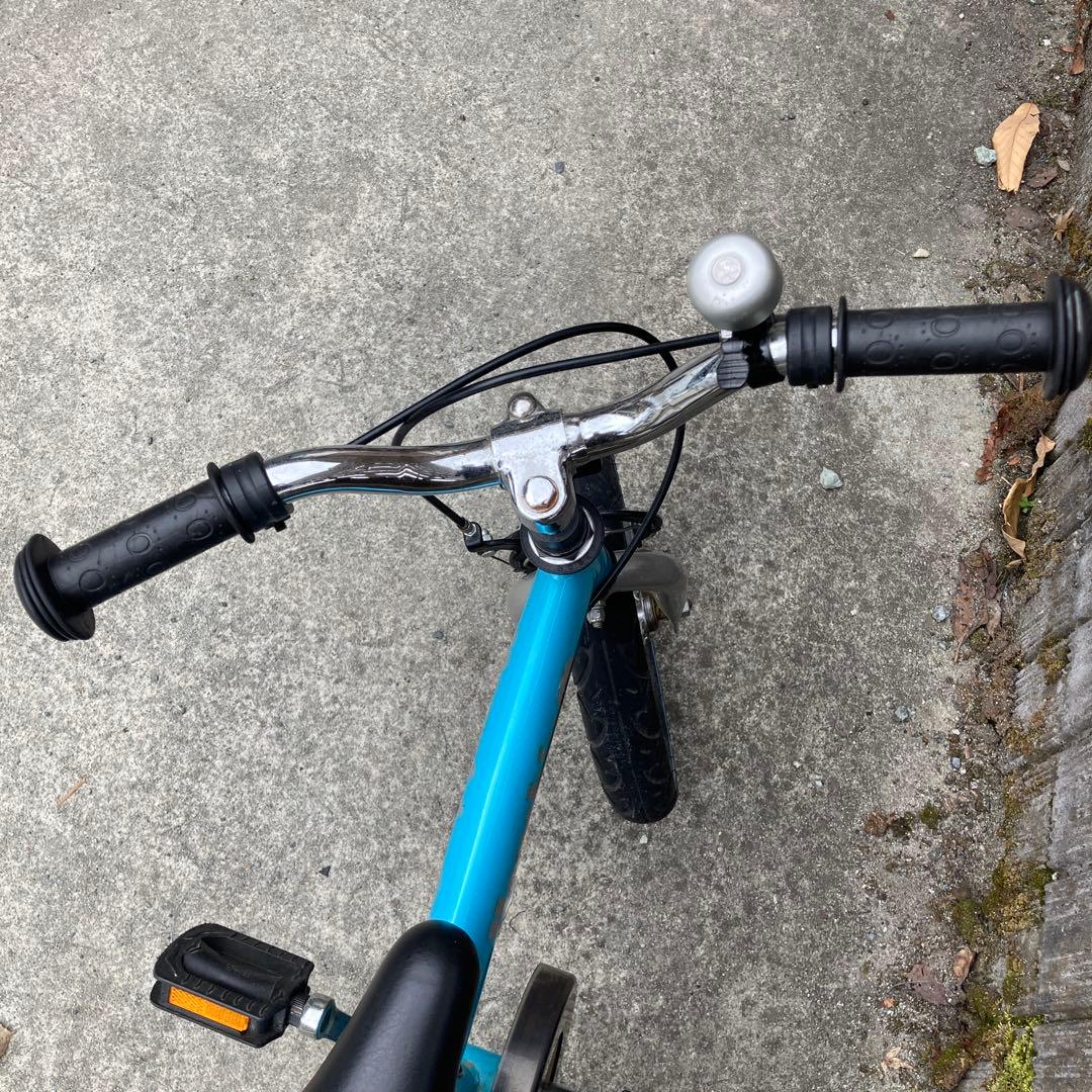 へんしんバイク　スポーツデポ限定色　水色　12inch