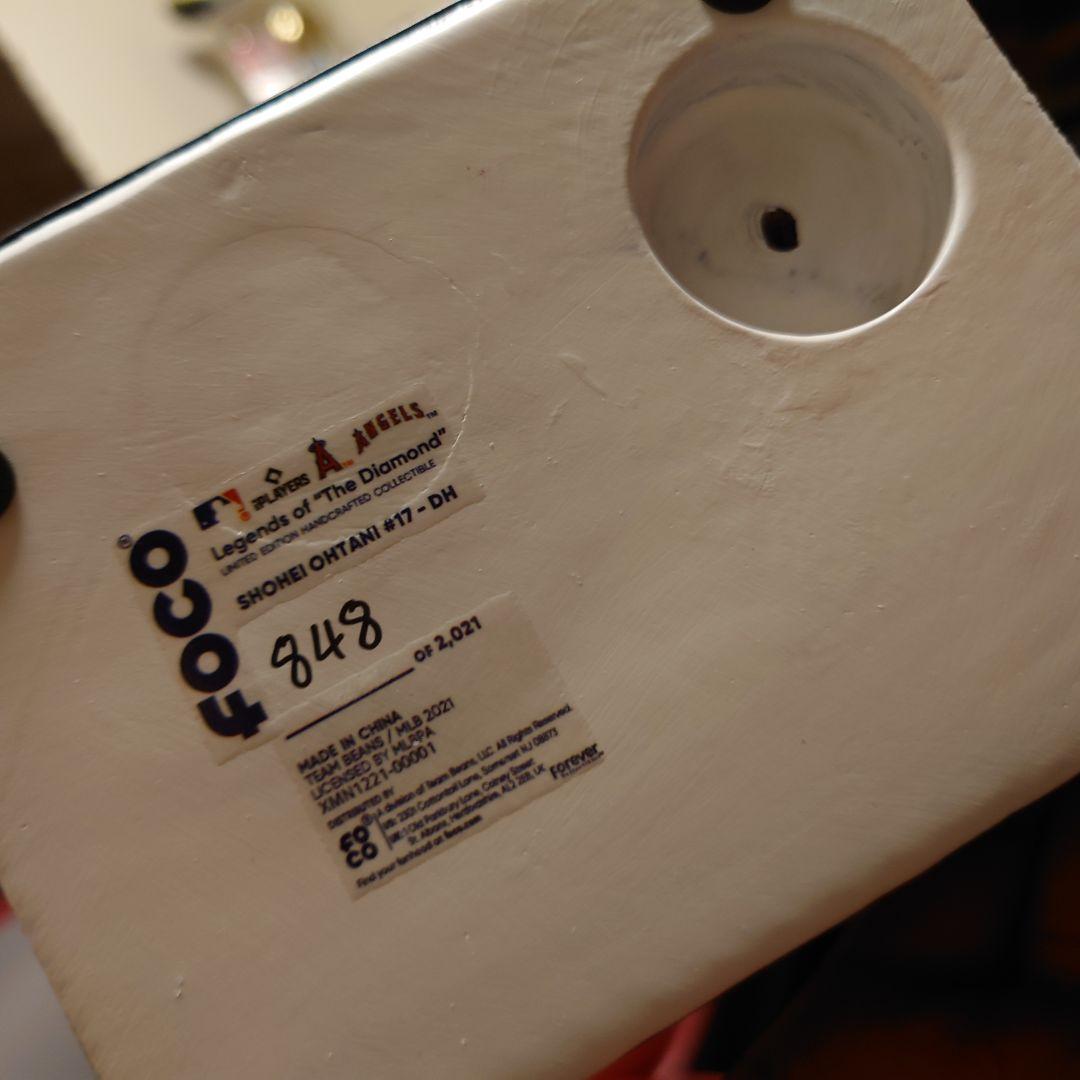 大谷翔平ボブルヘッドエンゼルス MVP.ROYバブルヘッド【世界2021個限定】