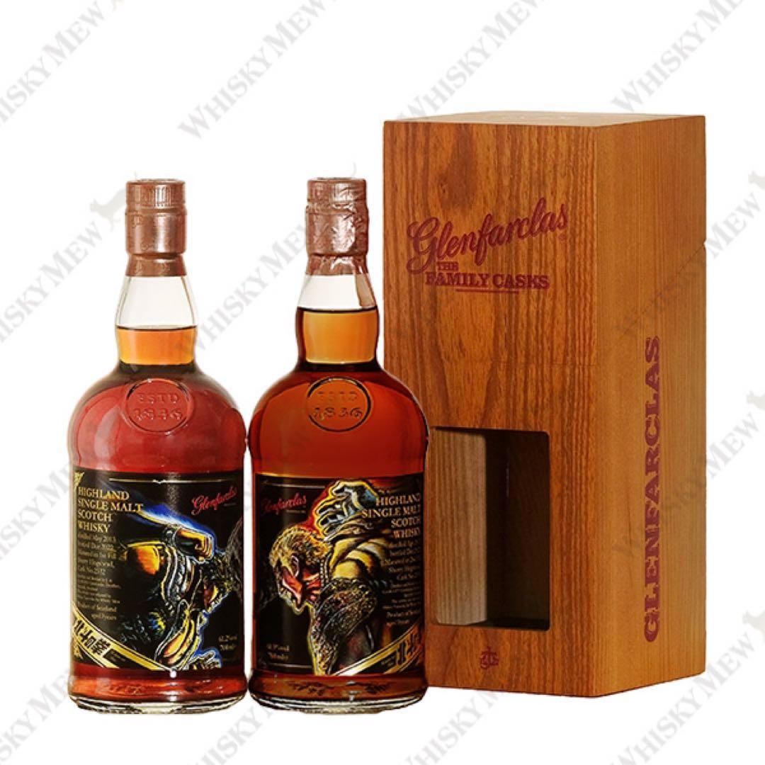 北斗の拳 ラベル・ウイスキー　グレンファークラス2013 ケンシロウ ラオウ