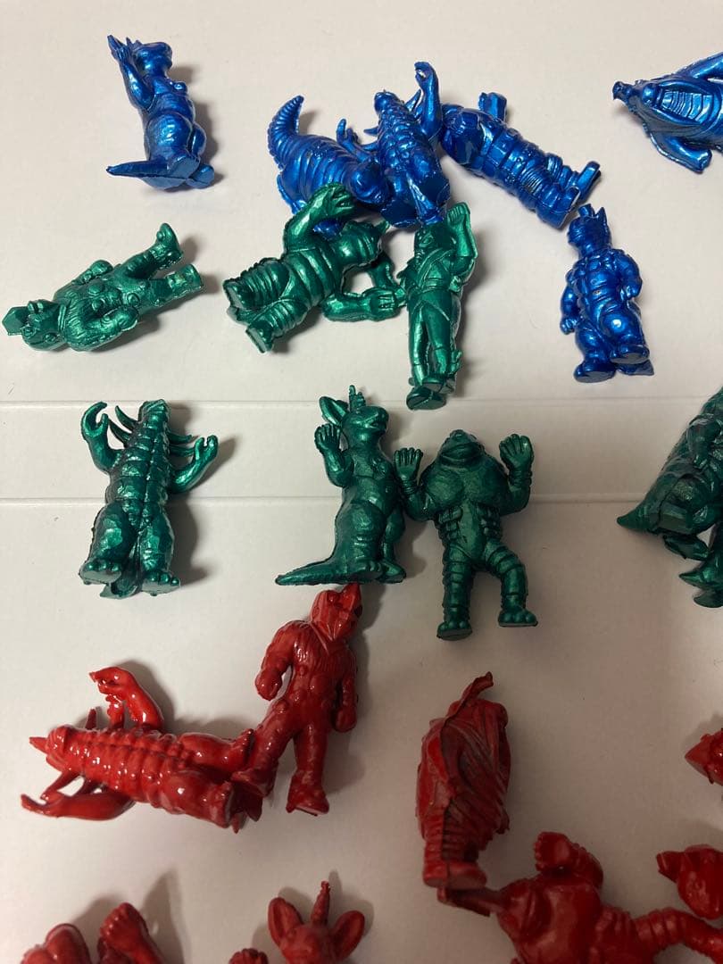 当時物ウルトラマン 怪獣 マグネット消しゴム 38個 セアーズ ビルガモ エレキ