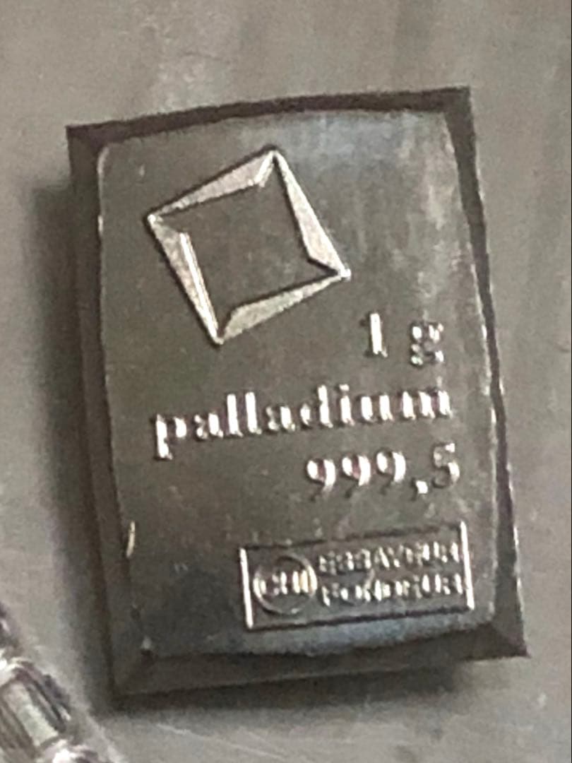 ヴァルカンビ Valcsmbi パラジウム　1㌘