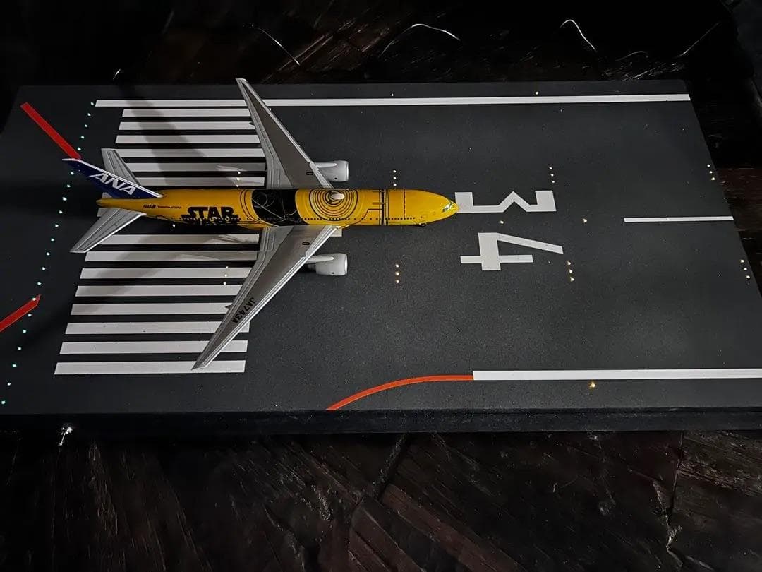 デルタグルーヴ/Delta Groove 滑走路 成田空港 ジオラマ 1/200