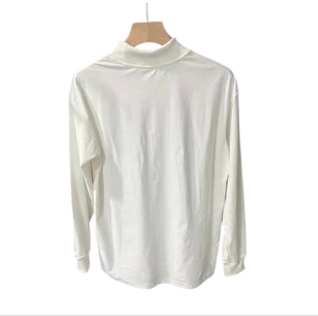 TFW49 長袖モックシャツ　M ホワイト
