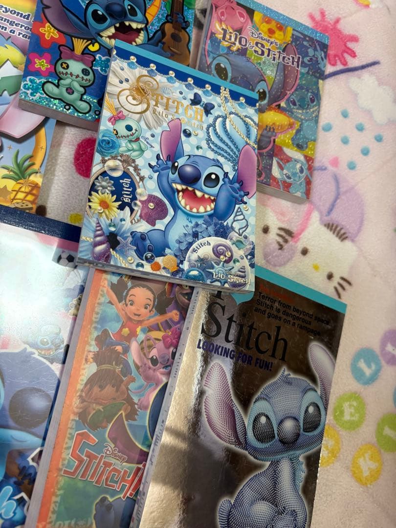 スティッチ メモ用紙セット 複数冊