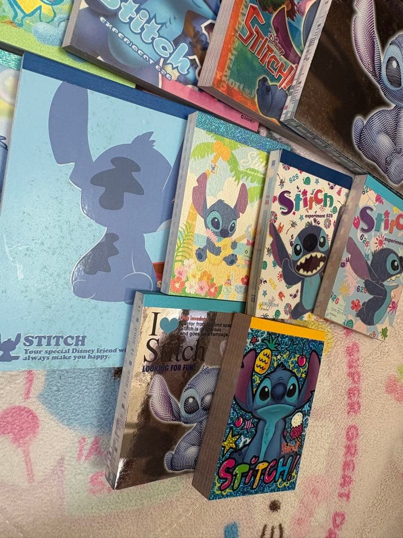 スティッチ メモ用紙セット 複数冊