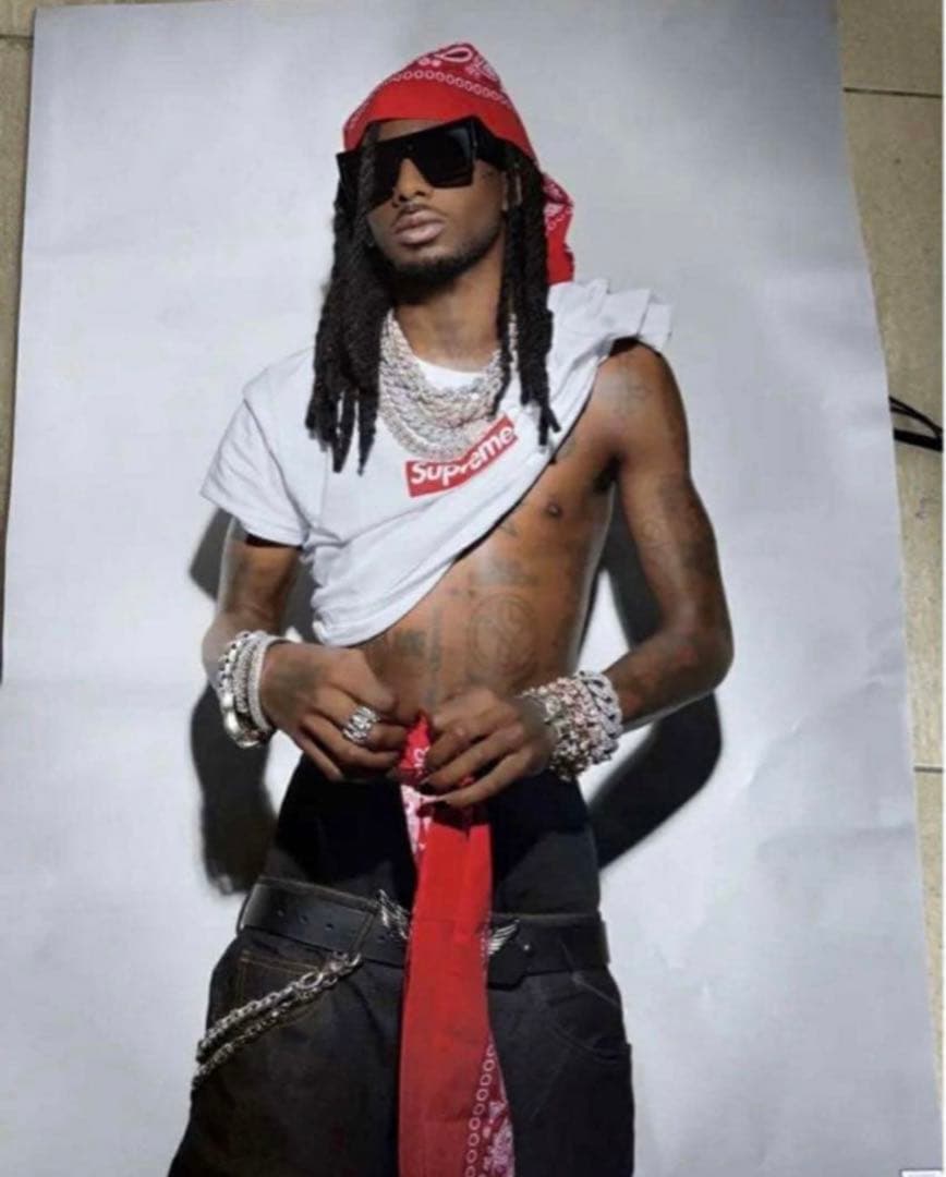 supreme×playboi carti ポスター