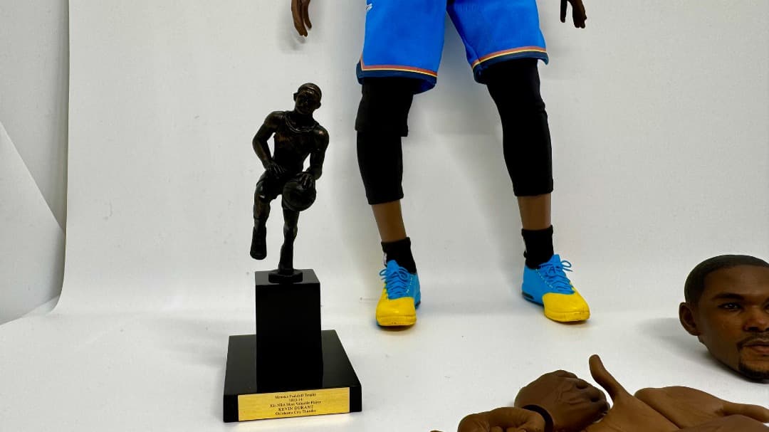 【箱無し/経年劣化有り】エンターベイ　NBAフィギュア　ケビン・デュラント