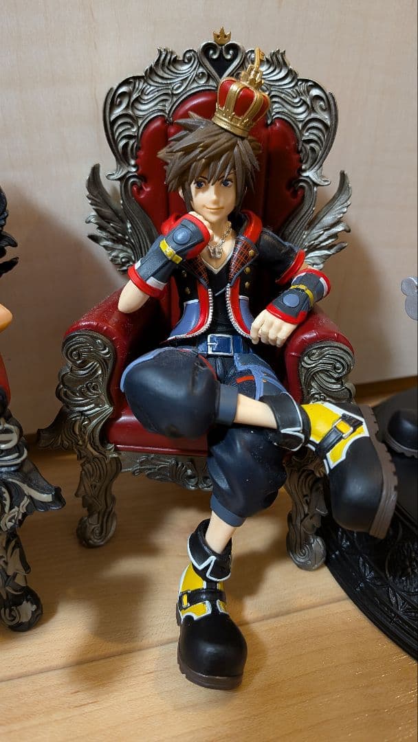 キングダムハーツ　一番くじ　フィギュアセット