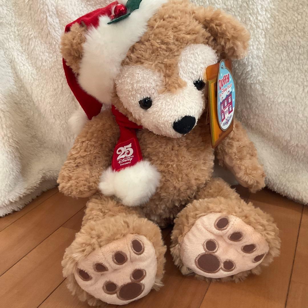 クリスマスダッフィー&ダッフィーぬいぐるみタグ付き&タオルセット