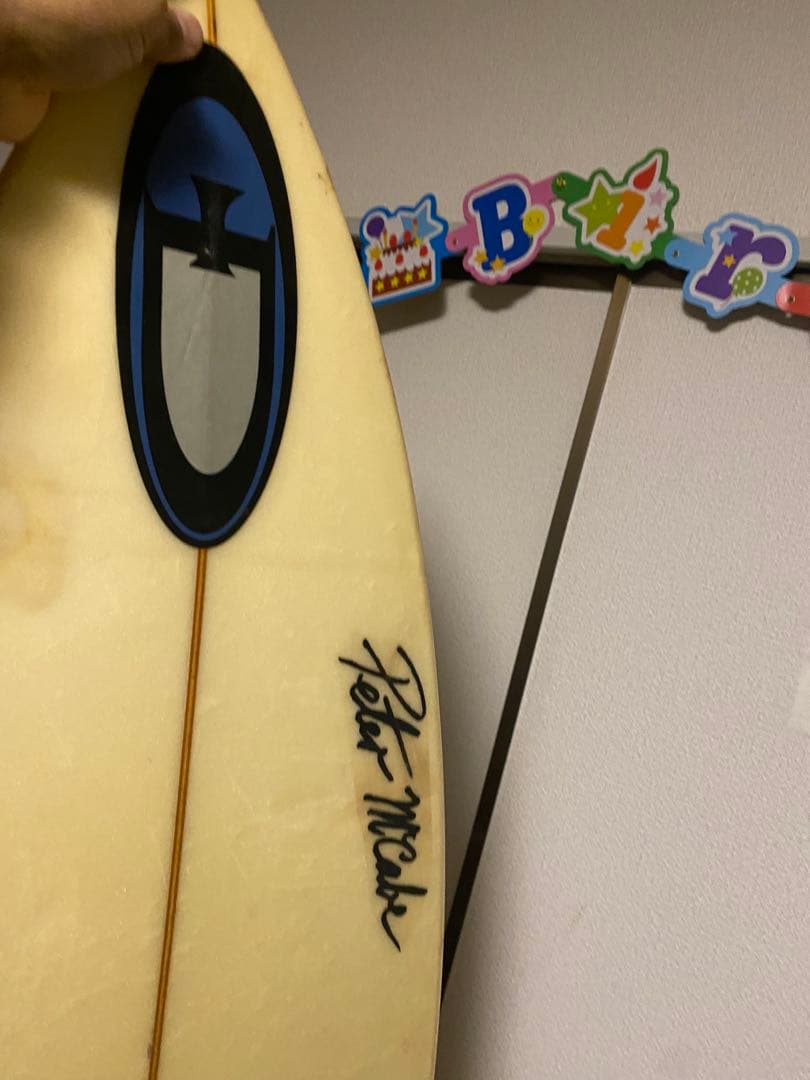 Peter Mel ショートボード クリーム色