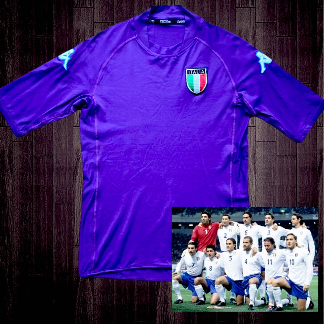 【幻】イタリア代表2000-02 「紫」激レア ユニフォーム 日本未発売 L