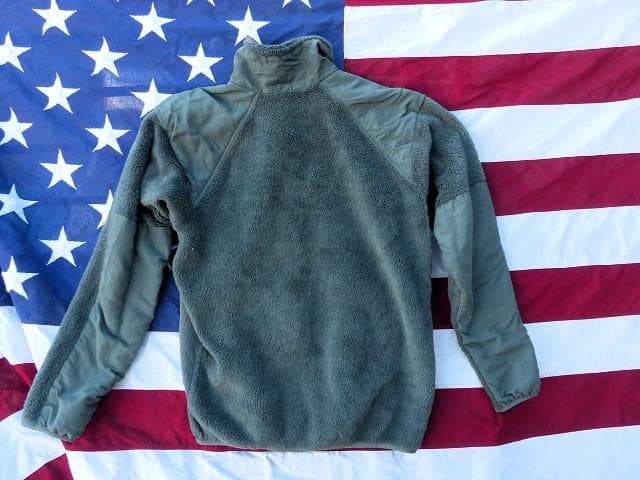 米軍実物　ポーラテックフリースジャケット　S-R　FG　ECWCS　148